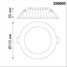 Встраиваемый светильник NOVOTECH GESSO 358805 NV-358805